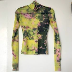 AFRM Zadie Tie Dye Long Sleeve Top